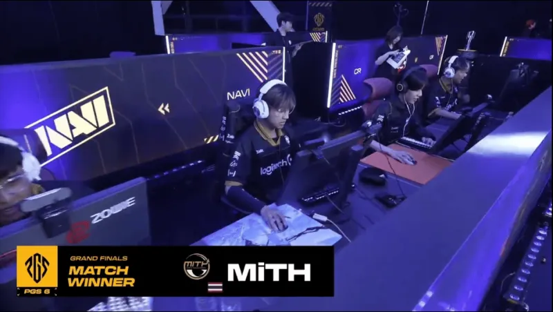 PGS6总决赛D1R1：MITH成功吃鸡，单局13淘汰